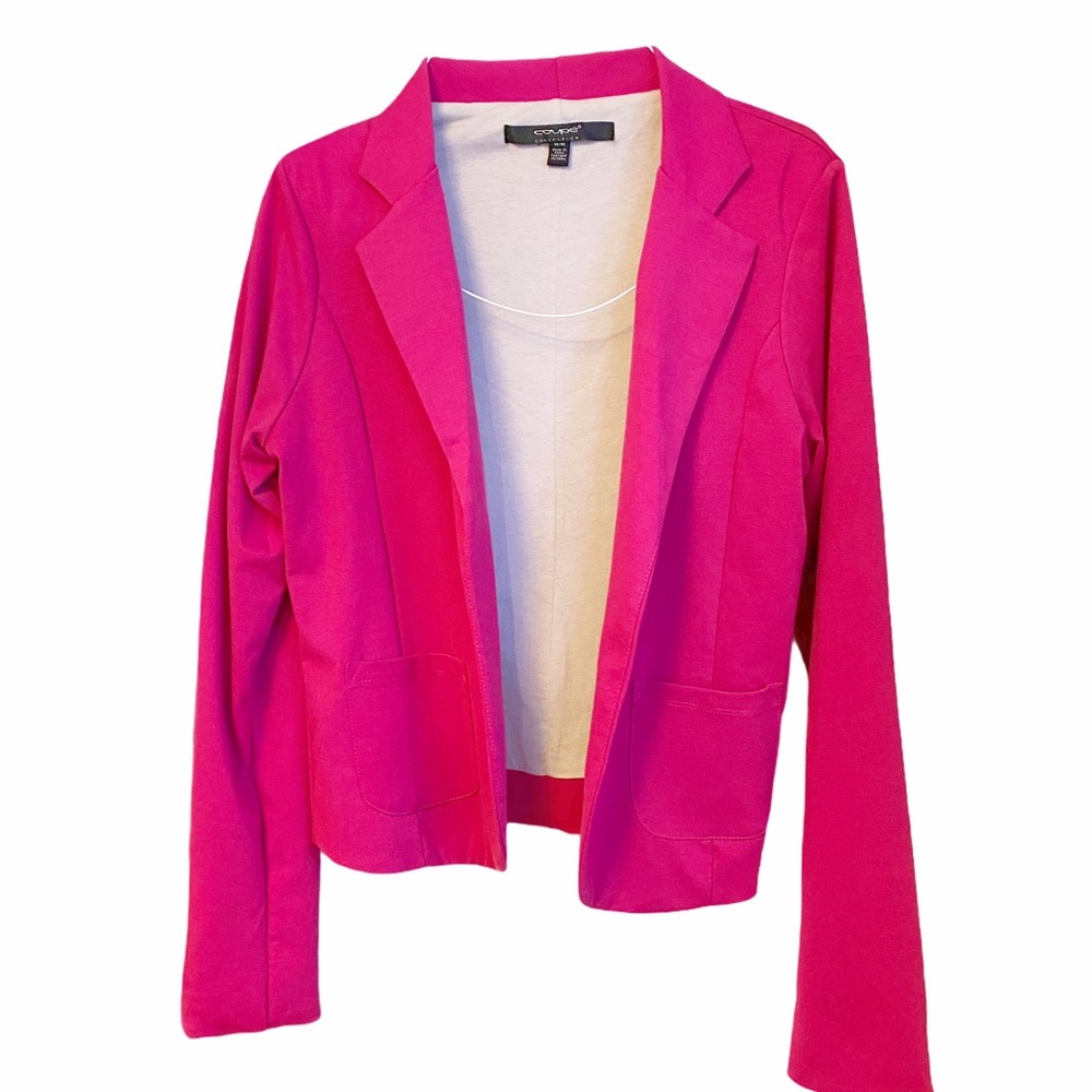 NEW Coupé Collection Hot Pink Lined Blazer/Jacket